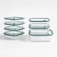 Interlude Glass 14-Piece Food Storage Container Set by Daniel Humm