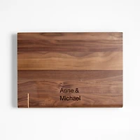 Timbre Walnut Cutting Board with Beech Wood Inlay by Daniel Humm