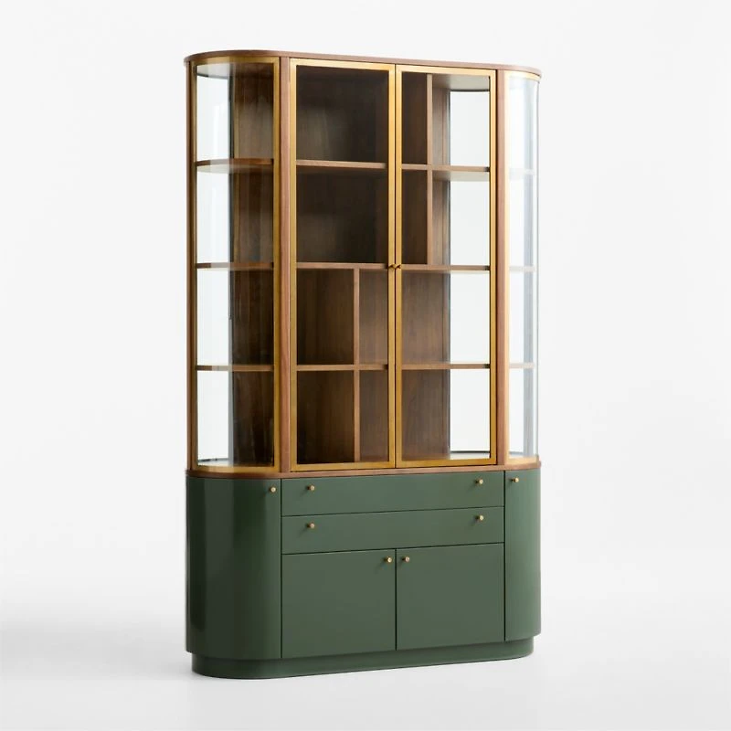 Zurich 52.25" Kombu Green Storage Cabinet by Daniel Humm