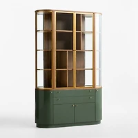 Zurich 52.25" Kombu Green Storage Cabinet by Daniel Humm