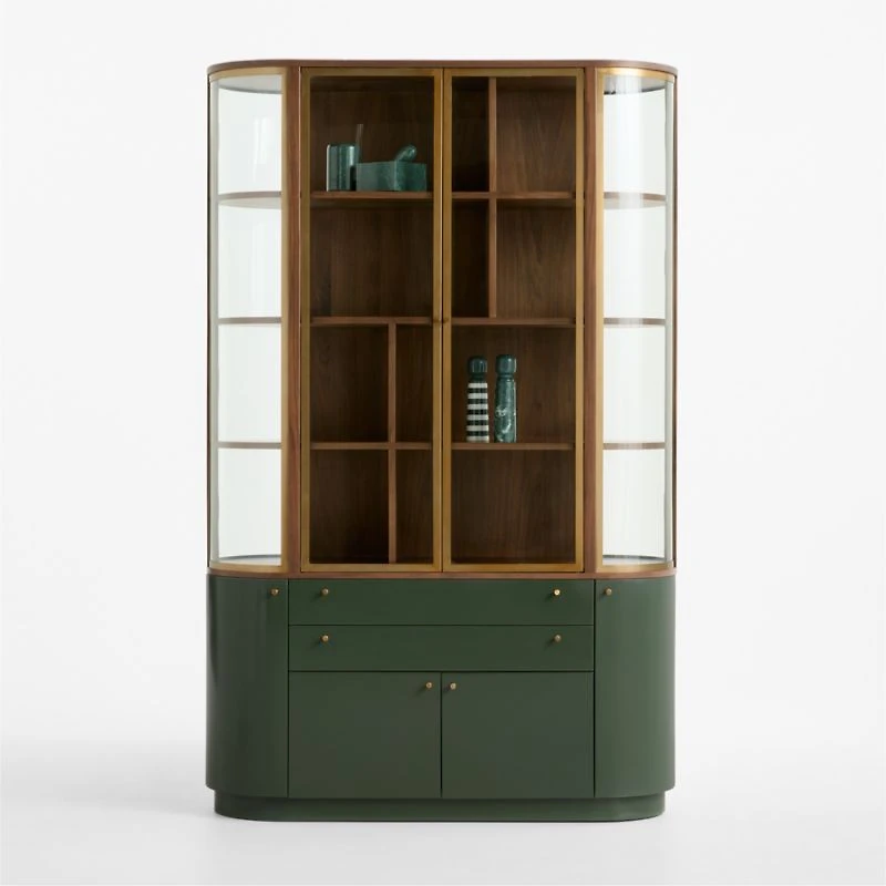 Zurich 52.25" Kombu Green Storage Cabinet by Daniel Humm
