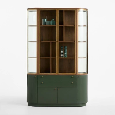 Zurich 52.25" Kombu Green Storage Cabinet by Daniel Humm