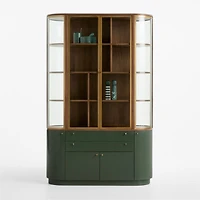 Zurich 52.25" Kombu Green Storage Cabinet by Daniel Humm