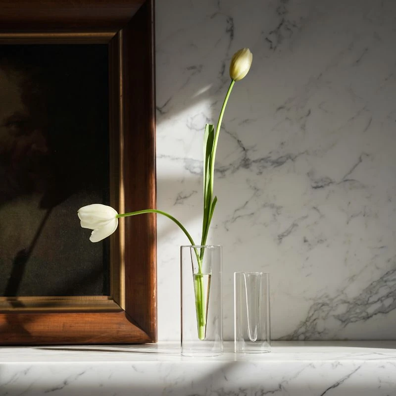 Chord Large Blown Glass Bud Vase 7.5 by Daniel Humm