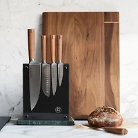 Timbre Walnut Cutting Board with Beech Wood Inlay by Daniel Humm