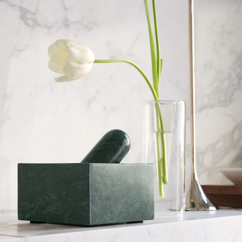 Chord Large Blown Glass Bud Vase 7.5 by Daniel Humm