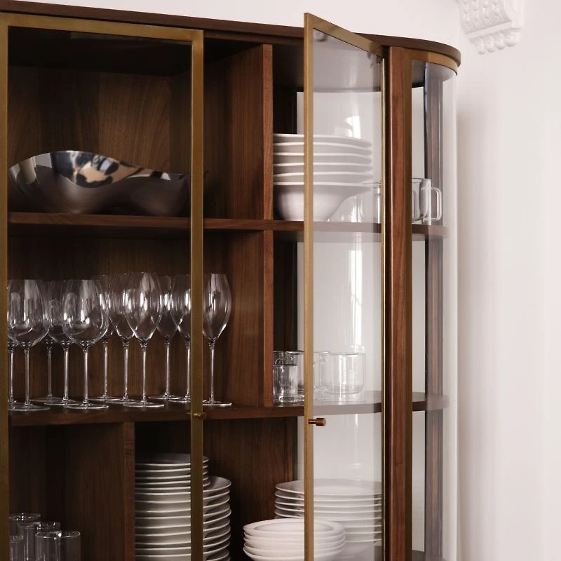 Zurich 52.25" Kombu Green Storage Cabinet by Daniel Humm