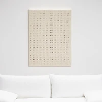 "Natural Daisy Chain" Wall Art 48"x36" by Leanne Ford