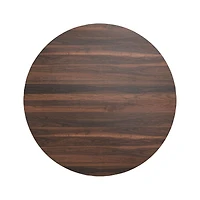 Damen 48" Brown Wood Top Dining Table