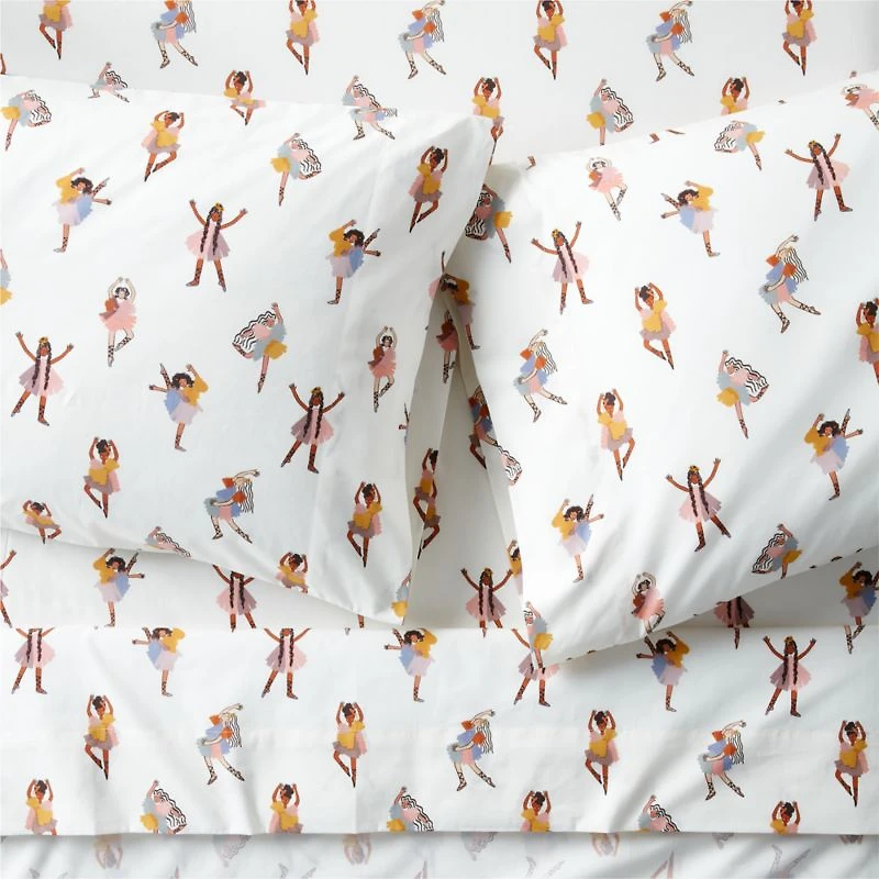 Stay Cool Dancer Organic Cotton Kids Pillowcase