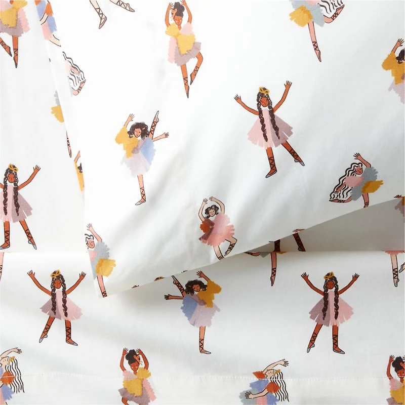 Stay Cool Dancer Organic Cotton Kids Pillowcase
