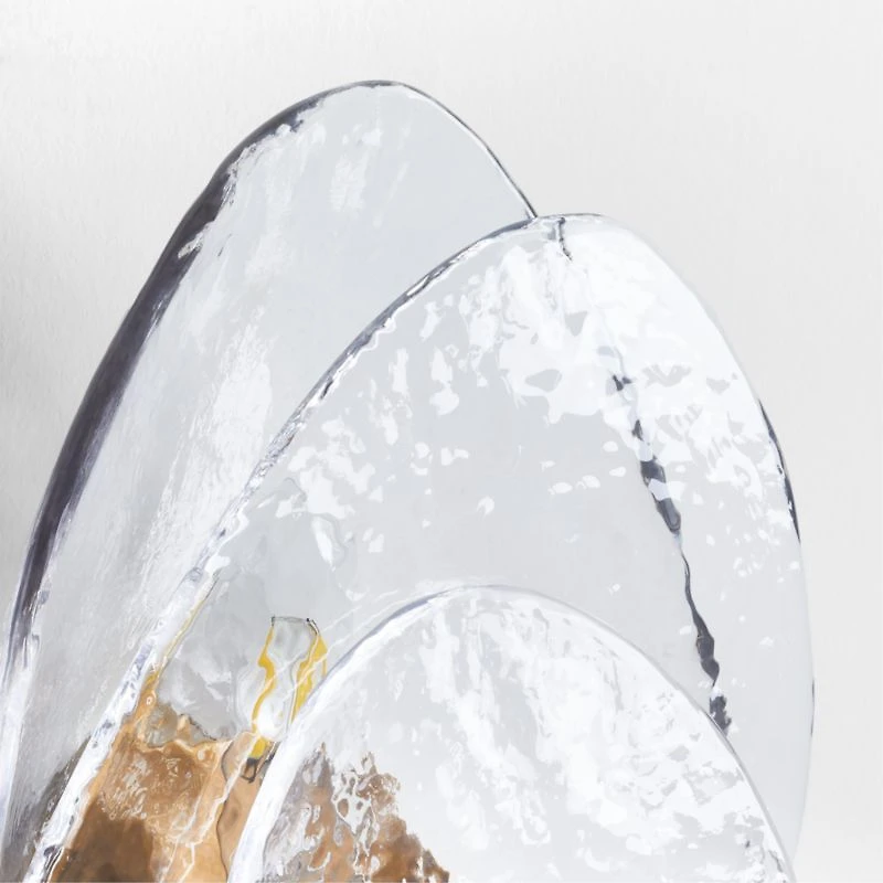 Darya Layered Glass Wall Sconce Light