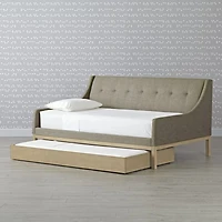 Gallery Wooden Trundle Bed