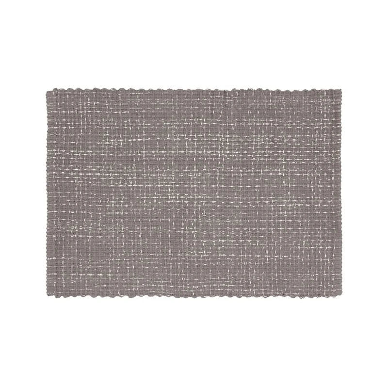 Della Grey Cotton Flat Weave Rug 2'x3'