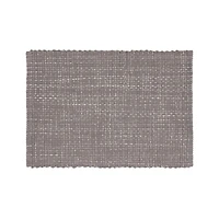 Della Grey Cotton Flat Weave Rug 2'x3'