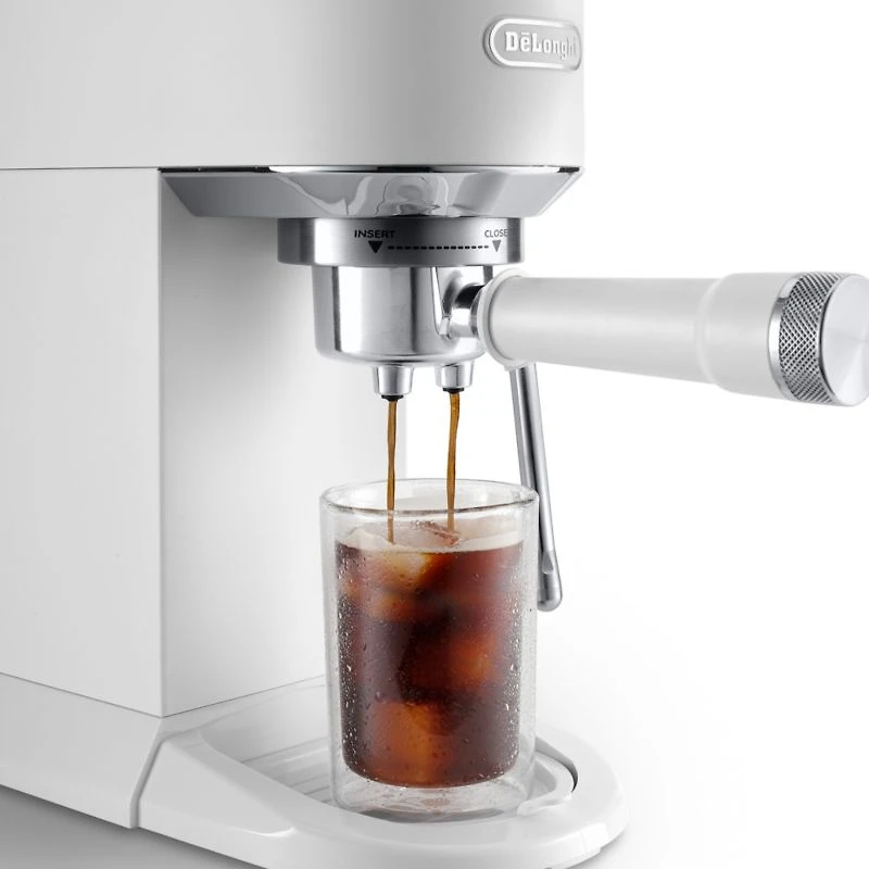 De'Longhi ® Dedica Duo Vanilla White Espresso Machine