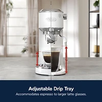 De'Longhi ® Dedica Duo Vanilla White Espresso Machine