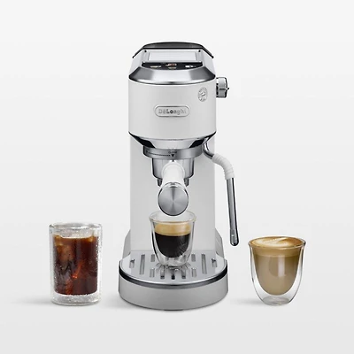 De'Longhi ® Dedica Duo Vanilla White Espresso Machine