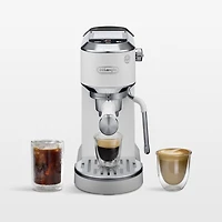 De'Longhi ® Dedica Duo Vanilla White Espresso Machine