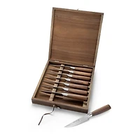 Schmidt Brothers ® Delta Brown Steak Knives, Set of 8