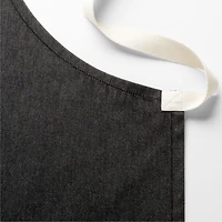 Black Kitchen Apron with Pockets