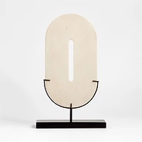 Destan Sandstone Sculpture on Stand 17"
