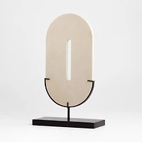 Destan Sandstone Sculpture on Stand 17"