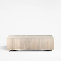 Dillon Ashen Walnut Wood 53" Rectangular Coffee Table