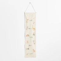 Dinosaur Canvas Personalized Kids Growth Chart