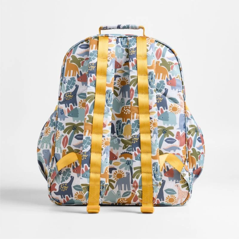Dinosaur Friends Large Kids Backpack with Side Pockets