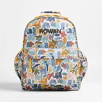 Dinosaur Friends Large Kids Backpack with Side Pockets