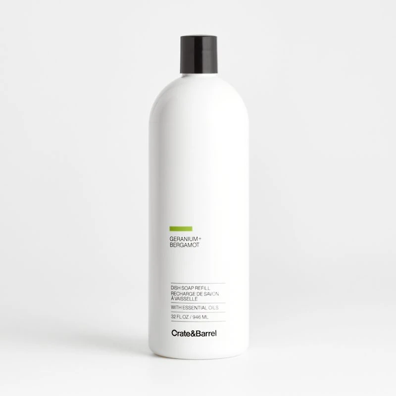 Geranium + Bergamot 32-oz. Dish Soap Refill