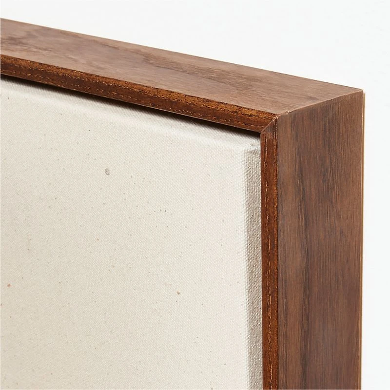 "Dissemblance I" Framed Beige Wall Art Print 54"x80"