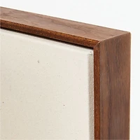 "Dissemblance I" Framed Beige Wall Art Print 54"x80"