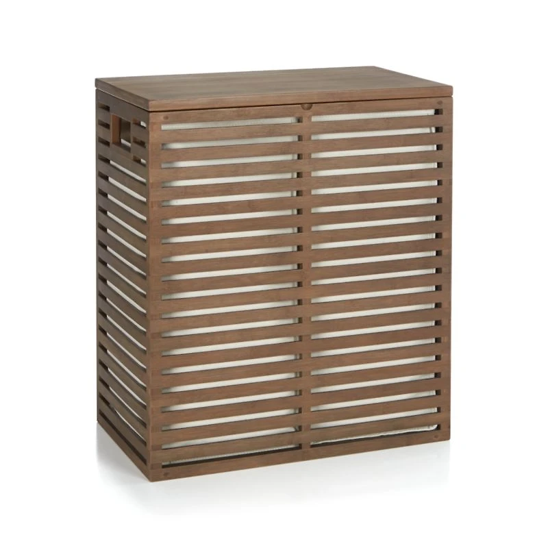 Dixon Bamboo Hamper with Liner