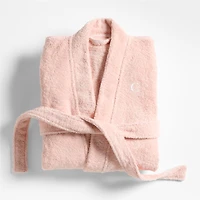 Dorm Terry Pale Pink Bath Robe Large/Extra Large