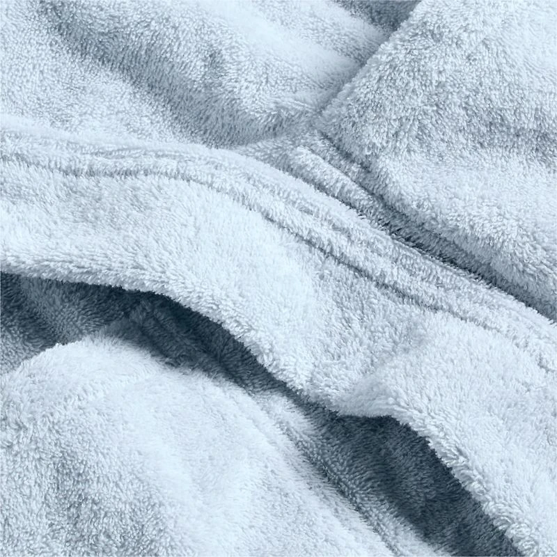 Dorm Terry Sky Blue Robe Large/Extra Large