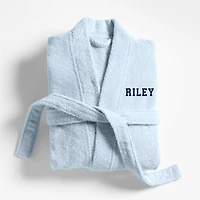 Dorm Terry Sky Blue Robe Large/Extra Large
