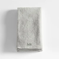 Dorm Turkish Organic Cotton Light Grey Hand Towel