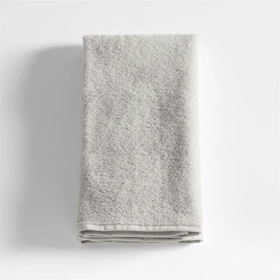 Dorm Turkish Organic Cotton Light Grey Hand Towel