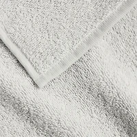 Dorm Turkish Organic Cotton Light Grey Washcloth