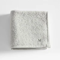 Dorm Turkish Organic Cotton Light Grey Washcloth