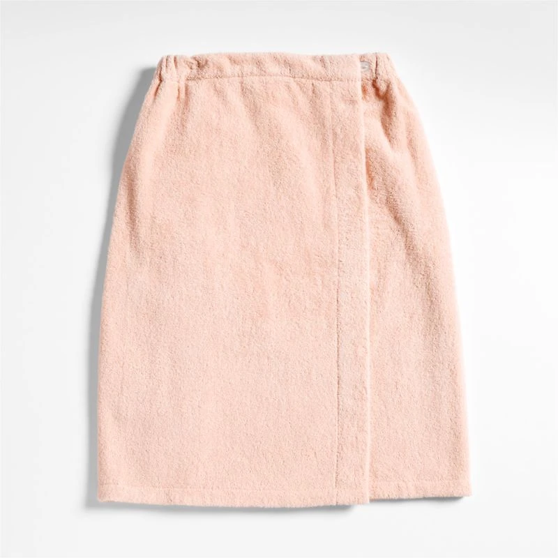 Dorm Turkish Organic Cotton Pale Pink Towel Wrap