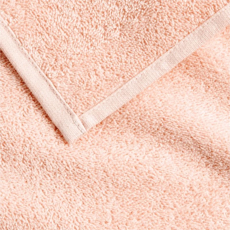 Dorm Turkish Organic Cotton Pale Pink Washcloth