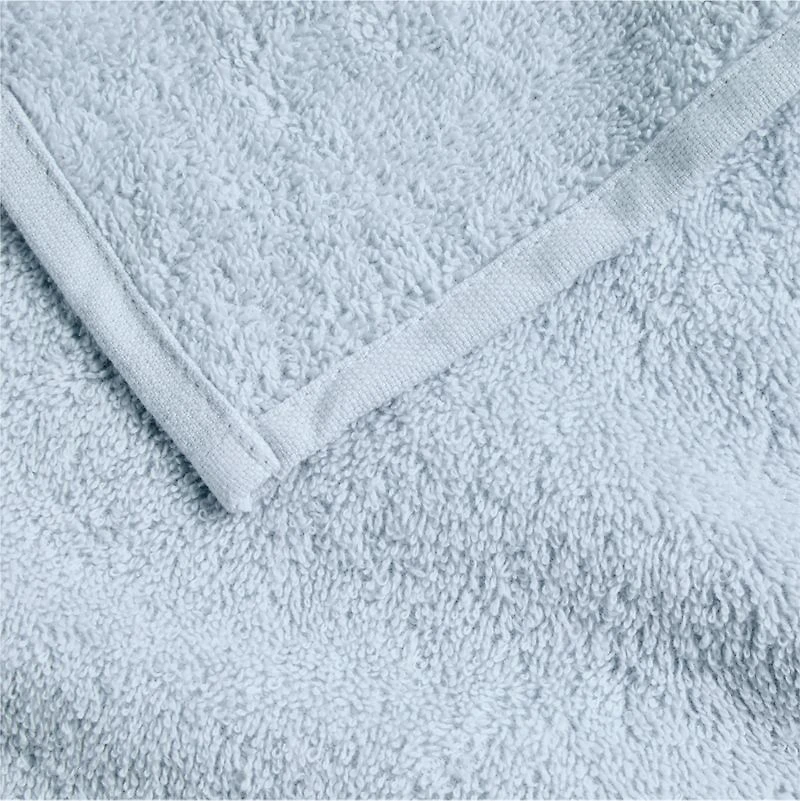 Dorm Turkish Organic Cotton Sky Blue Washcloth