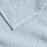 Dorm Turkish Organic Cotton Sky Blue Washcloth