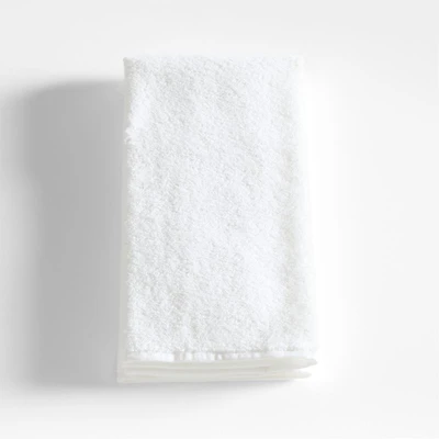 Dorm Turkish Organic Cotton Crisp White Hand Towel