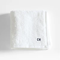 Dorm Turkish Organic Cotton Crisp White Washcloth