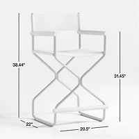 Dorota Leather Counter Stool