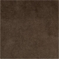 Deep Brown Cotton Velvet Window Curtain Panel 48"x84"